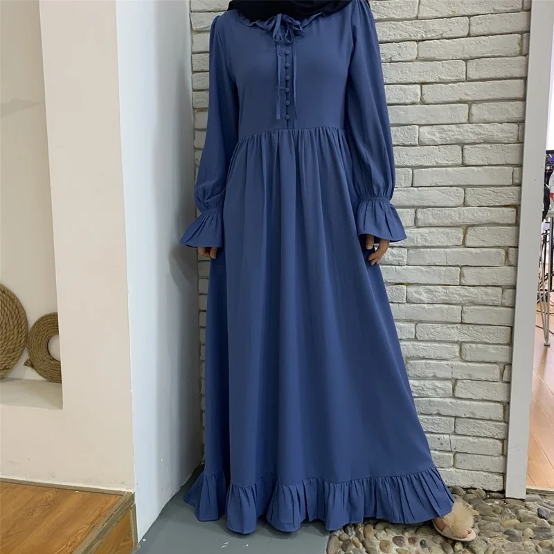 

2023 Ramadan Abaya Femme Islam Abayat Muslim Dress Abayas for Women Dubai Turkey Eid Mubarak Moroccan Caftan