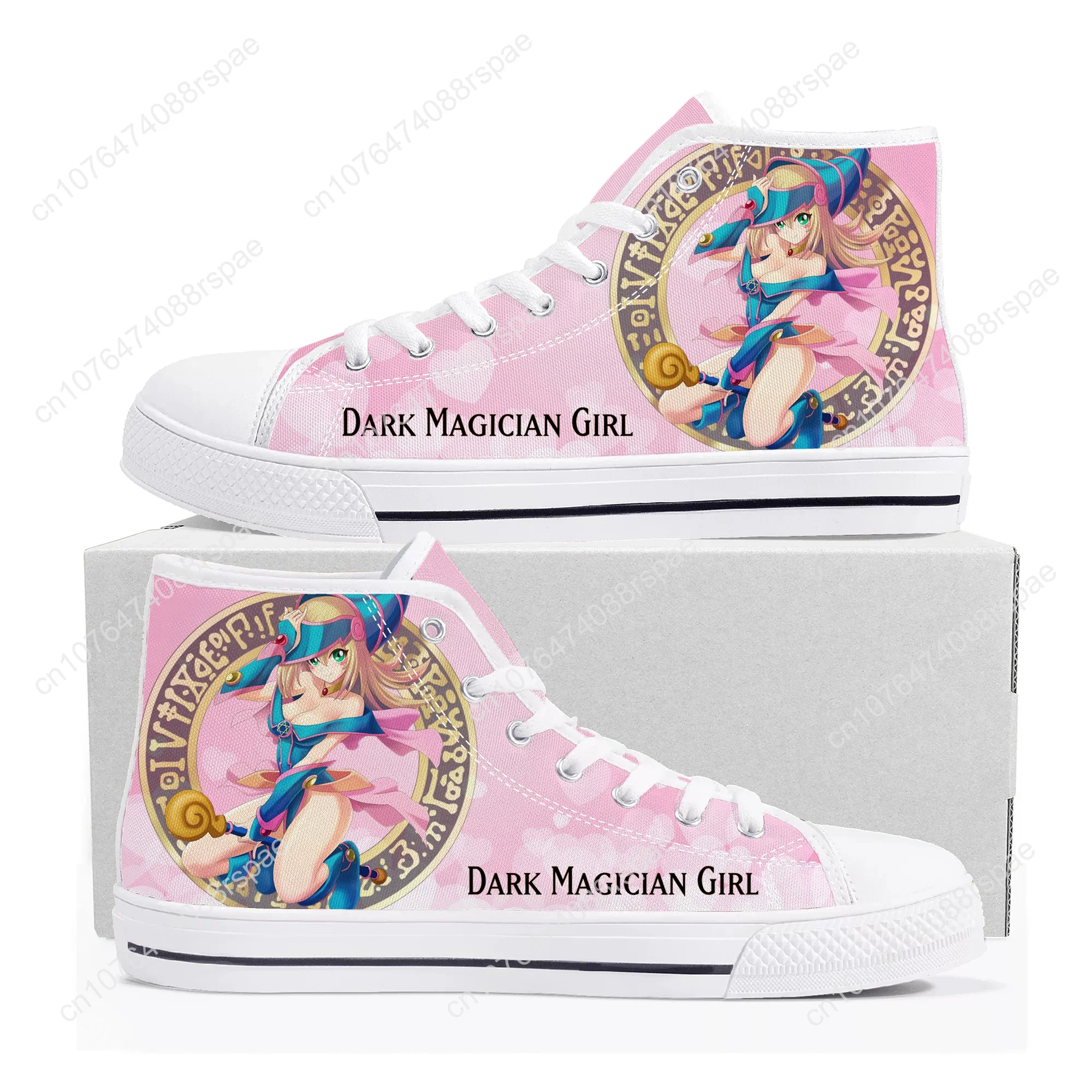 Anime YuGiOh Card Game Yami Mutou Cartoon High Top Sneakers Mens Womens Teenager Canvas Sneaker Casual Couple Shoes Custom Shoe