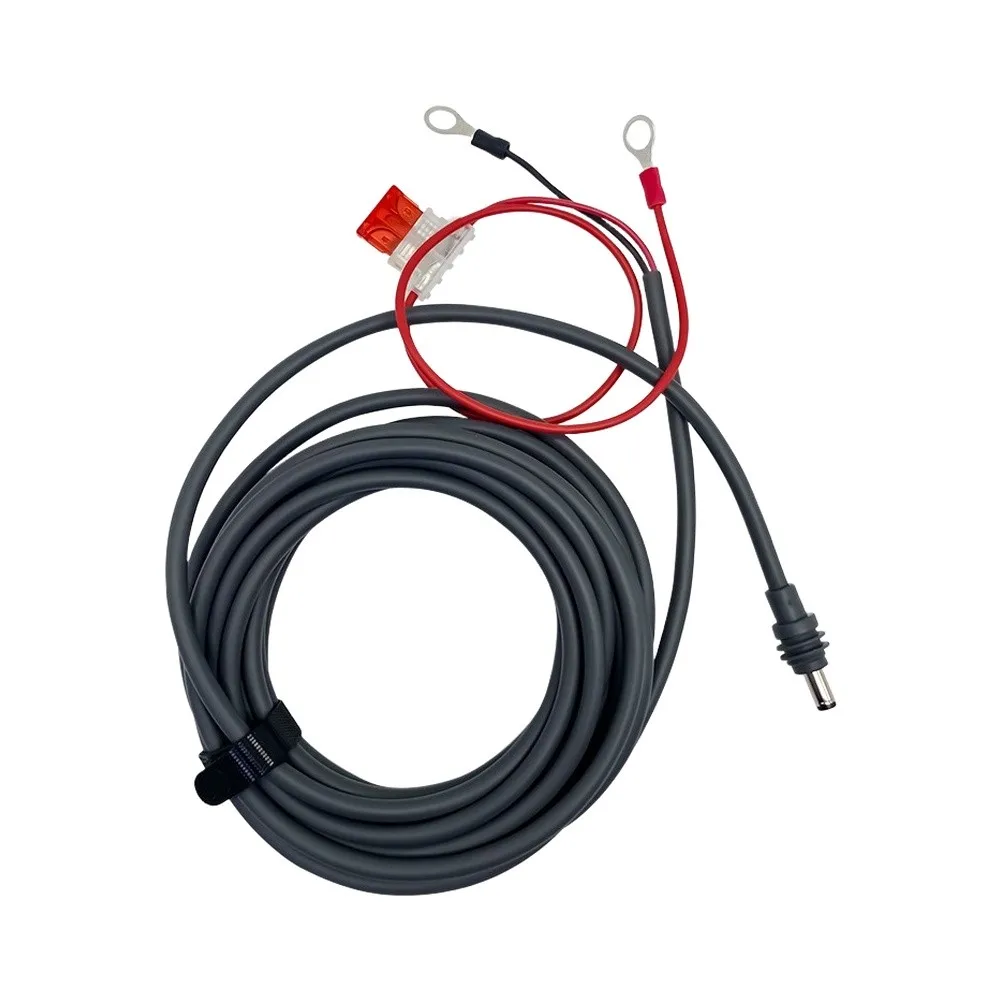 18AWG 3 Meter PVC DC Power Cable with Ring Terminal for Starlink For battery Connection RV Off Grid Solar Application