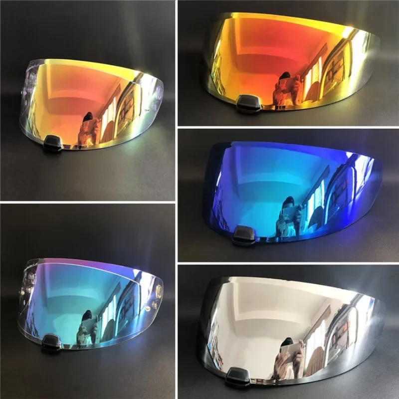 

Suitable for HJC C70 IS-17 FG-ST Helmet Lens Color Change, Day and Night Universal Lens, Electroplated Gold and Silver Lenses