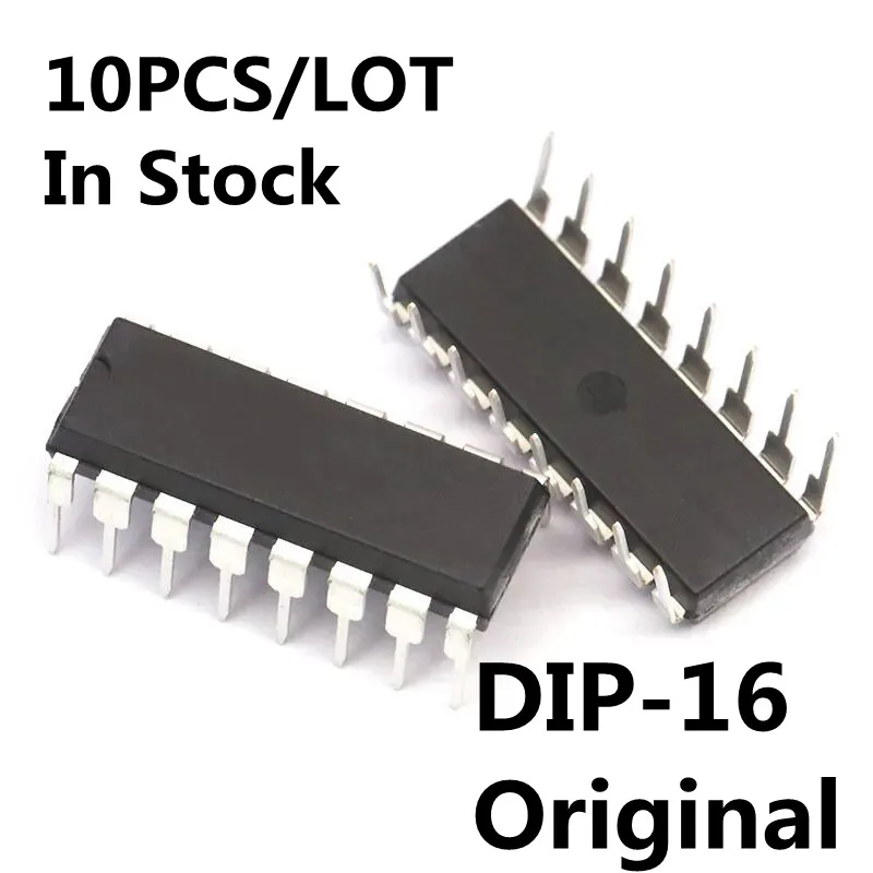 10PCS/LOT CD4053BE CD4053 DIP-16 Three groups of two-way analog switch In Stock