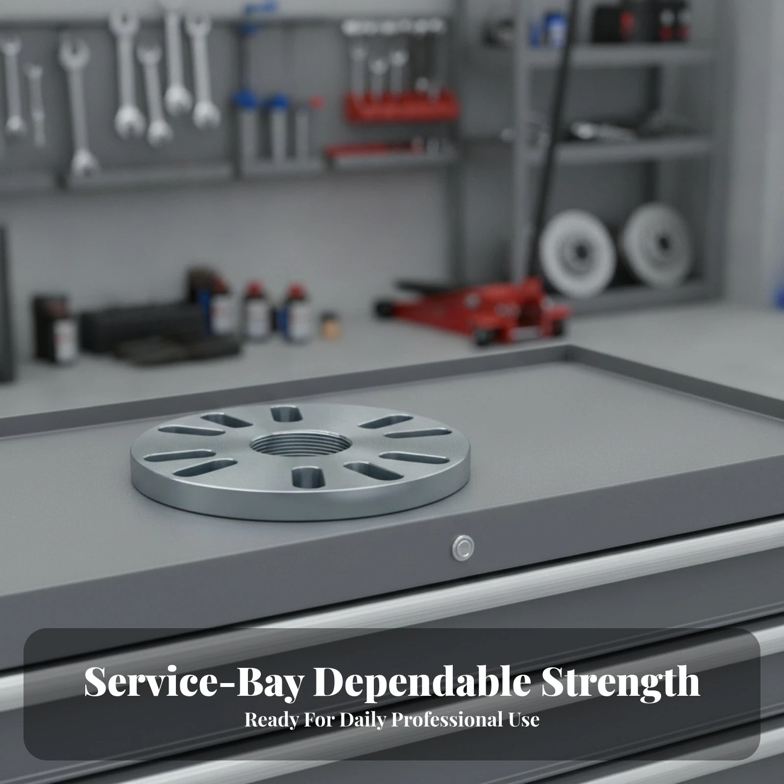 Wheel Hub Removal Tool Rust Resistant Hub Bearing Removal Tool Circular Steel Plate with Slots Machined High Quality
