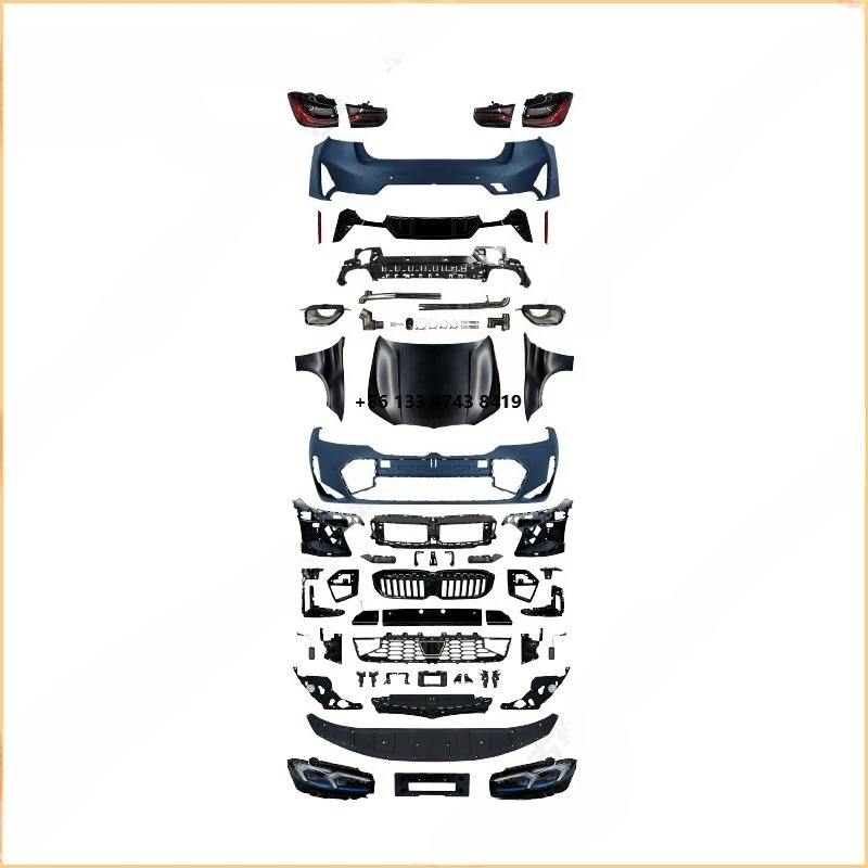 

Модернизация старой модели 3 серии F30/35 (13-18) до нового полного комплекта G20 late MT, включая капот, фары и т.д.