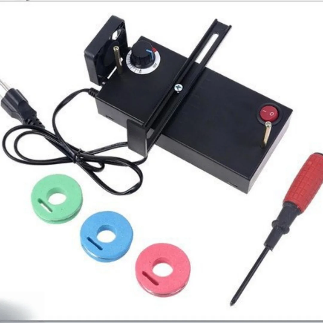 

Hot Ribbon Cutter Sealer Electric Machine DIY Rope Band Craft DIY Manual Cut Tool for Home Use