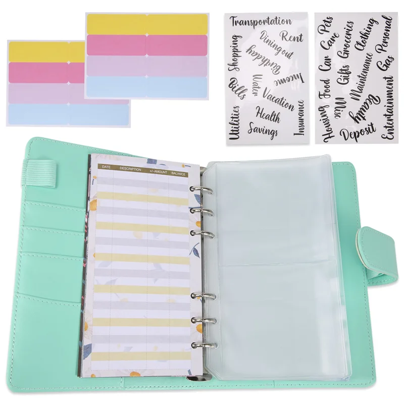 SR-Budget-Ordner-Set – 28 Teile Budget-Ordner, Geldsparordner, Geldumschlag für Budget und Finanzmanagement