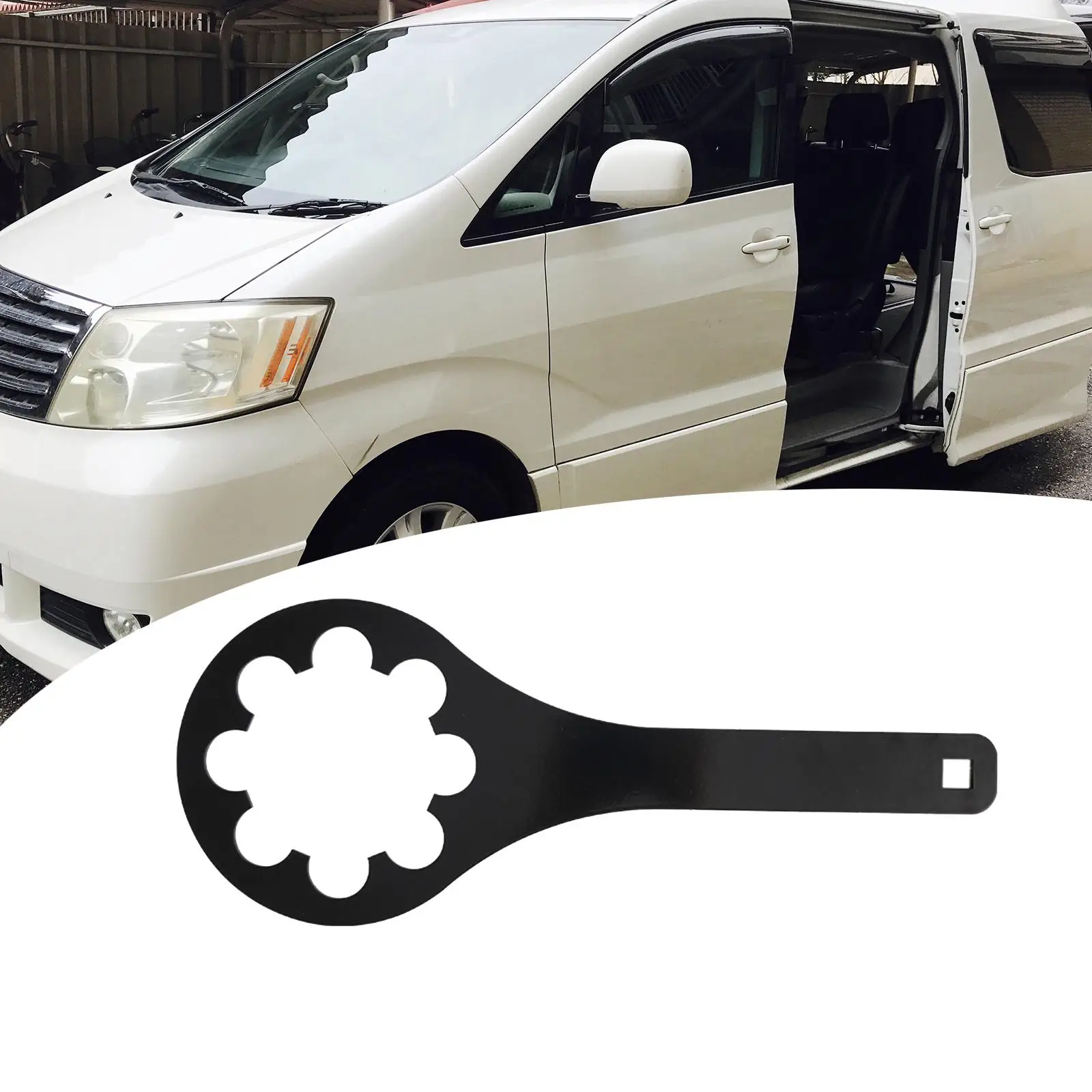 Spanner Nut Wrench Accessory Bearing Carrier Retainer Tool for Used to Remove and Install Lightweight Replacement Stable