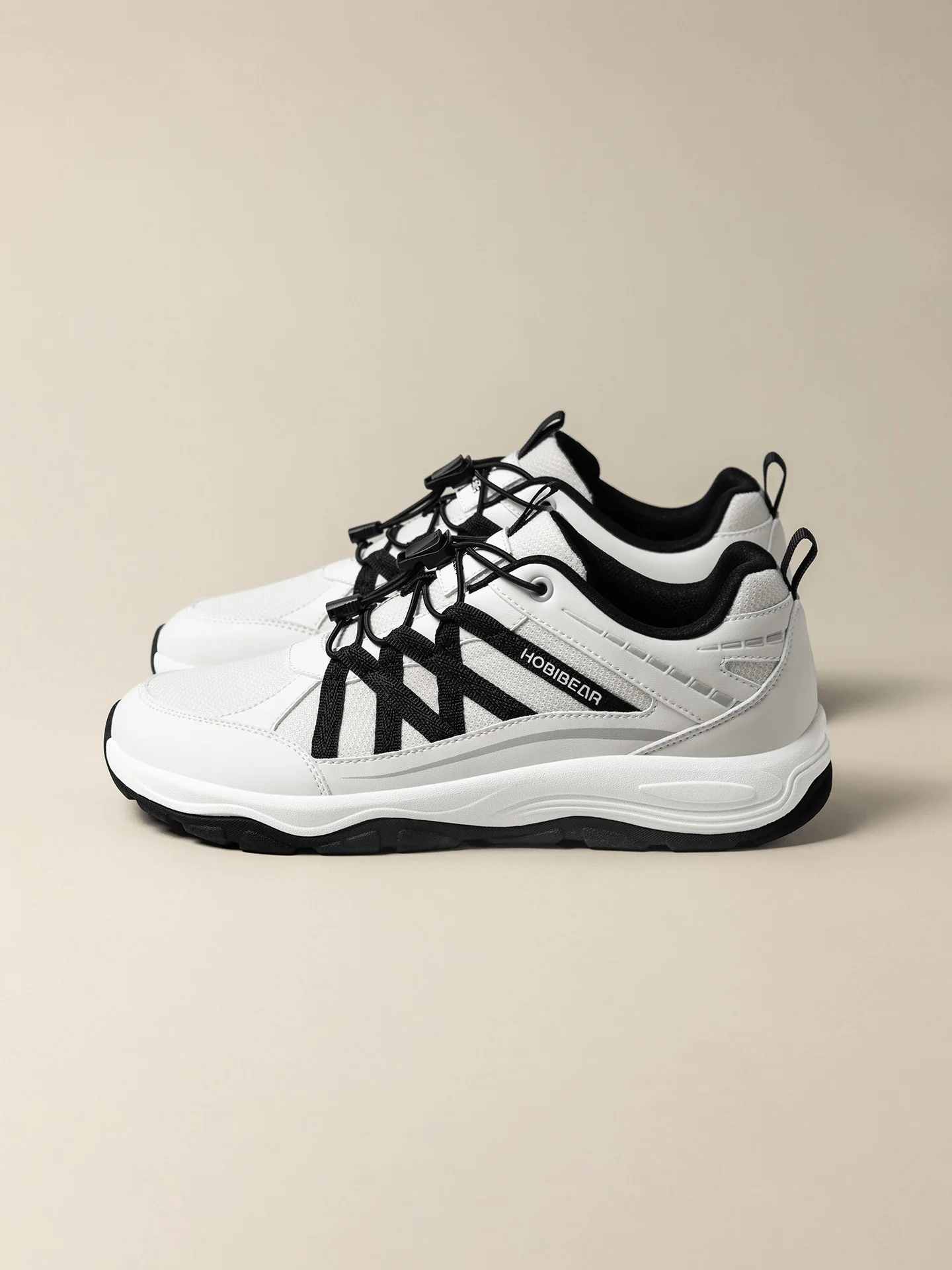 HOBIBEAR Unisex-Wanderschuhe mit breiter Zehenpartie, elastisches Band, Sneakers, Cross-Outdoor-Reise-Mesh-Laufschuhe für Männer und Frauen – Detail 19