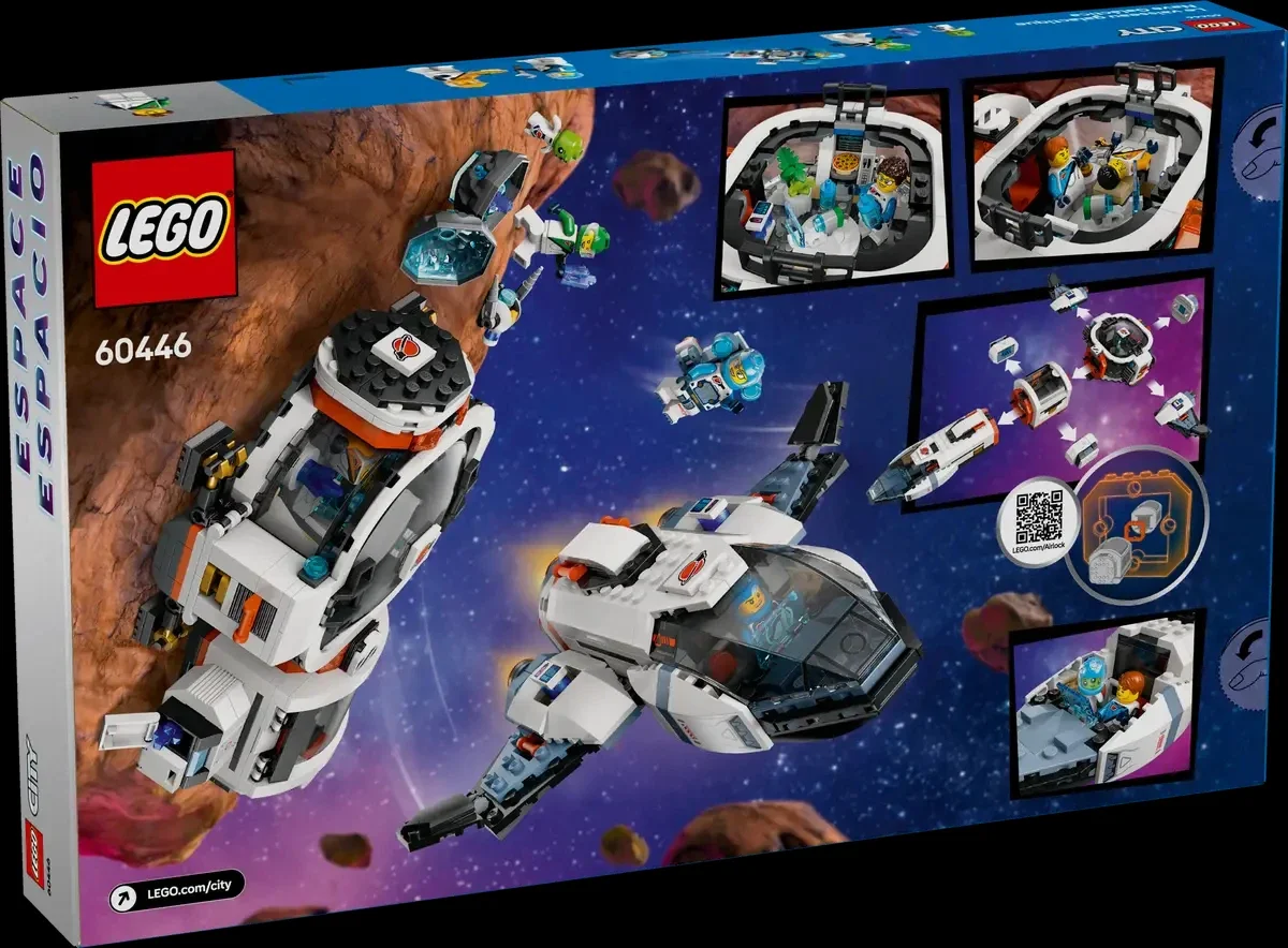 LEGO® City Modular Galactic Spaceship Building Blocks Toys for