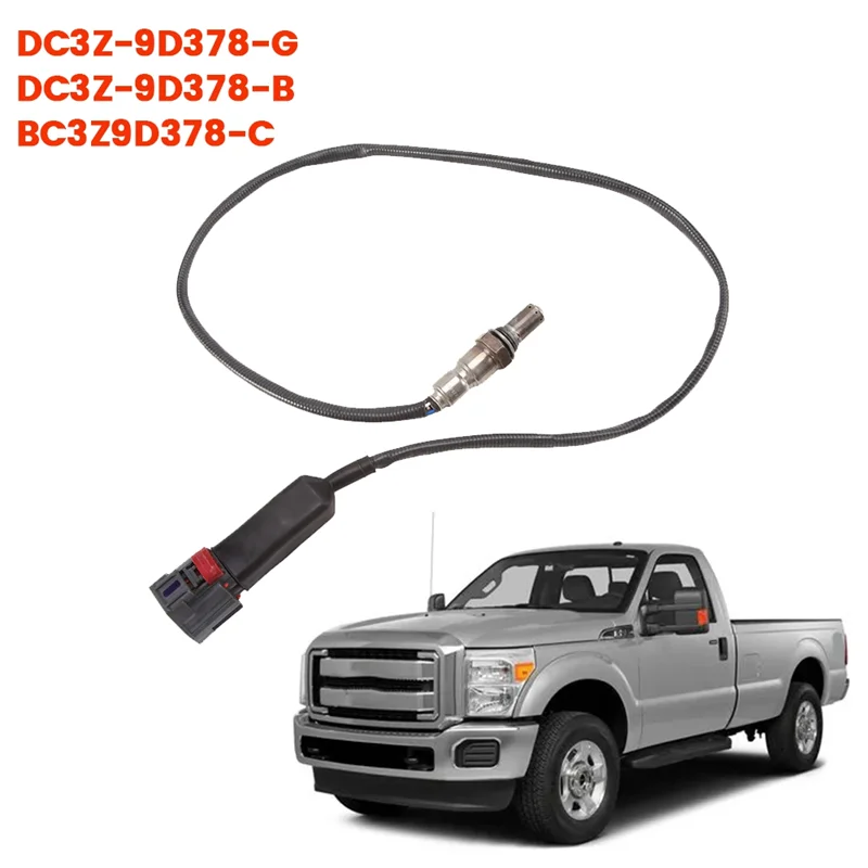 مستشعر درجة الحرارة الخلفي غير عادي من نوكس DC3Z-9D378-B لفورد F250 F350 6.7L ديزل 11-12 مستشعر الأوكسجين الجسيمات العادم BC3Z9D378G