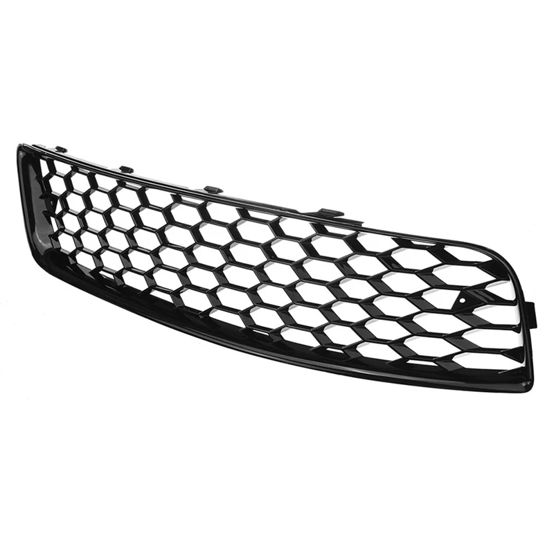 2PCS Car Front Bumper Fog Light Mesh Grille For  A3 8P 2009-2013 8P0807682D Fog Lamp Honeycomb Grille Covers