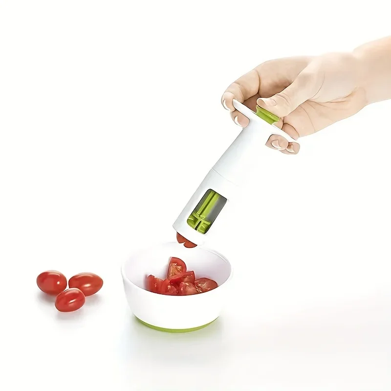 Household Fruit Cutter Grape Cherry Tomato Slicer Creative Kitchen Cutting Gadget