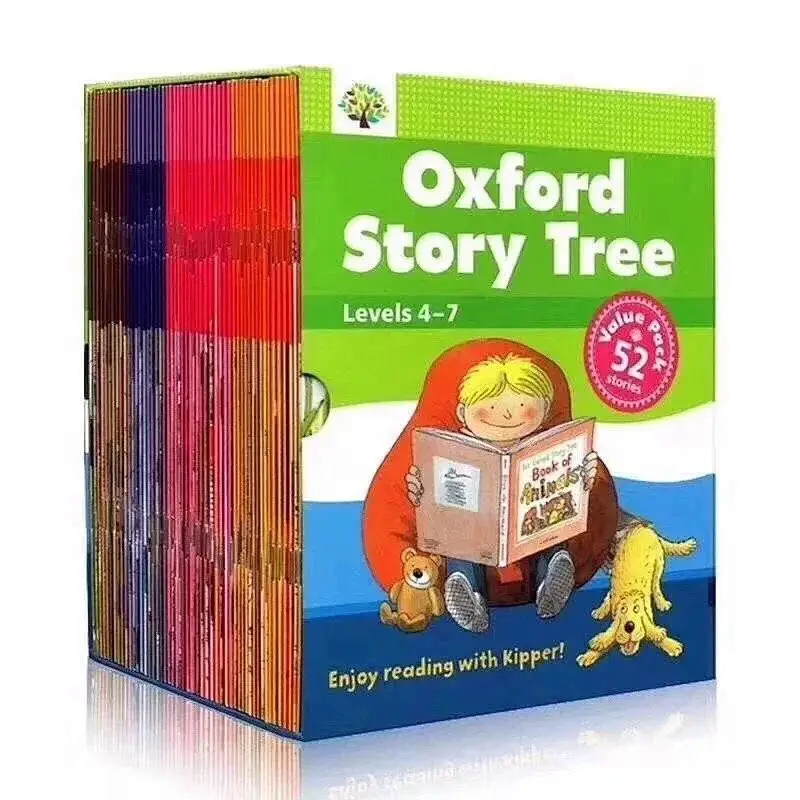 Books 1-3 Levels Oxford Story Tree Baby English Reading Picture Book Story Kindergarten Educational Toys for Children