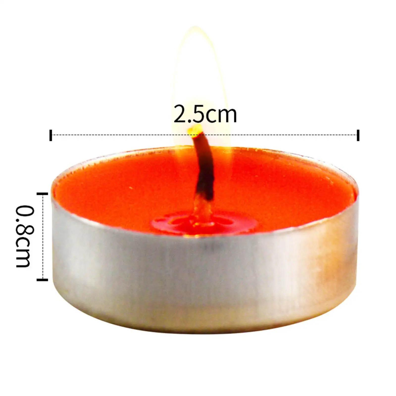 100x Tealight Ghee Butter Lamp مجموعة شموع عديمة الدخان للتأمل، الاحتفالات، مذابح، ديوالي شموع ضوء الليل الزخرفية