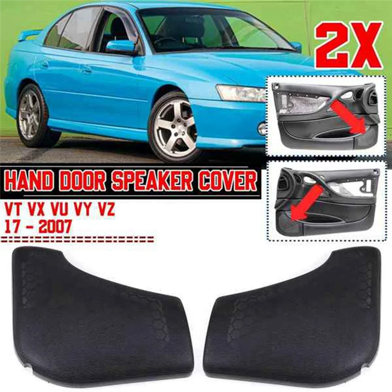 

2Pcs LH+RH Car Front Door Speaker Cover Trim Speaker Grille Accessories Accessory For Holden Commodore VT VX VY VY VZ 1997-2006