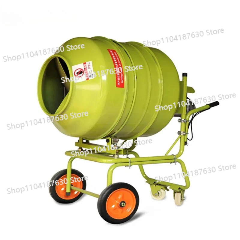

Бытовой бетономешалка, однофазный мобильный барабан подачи раствора
