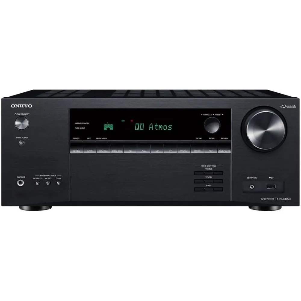 Channel Network Home Theater Smart AV Receiver 8K/60, 4K/120Hz