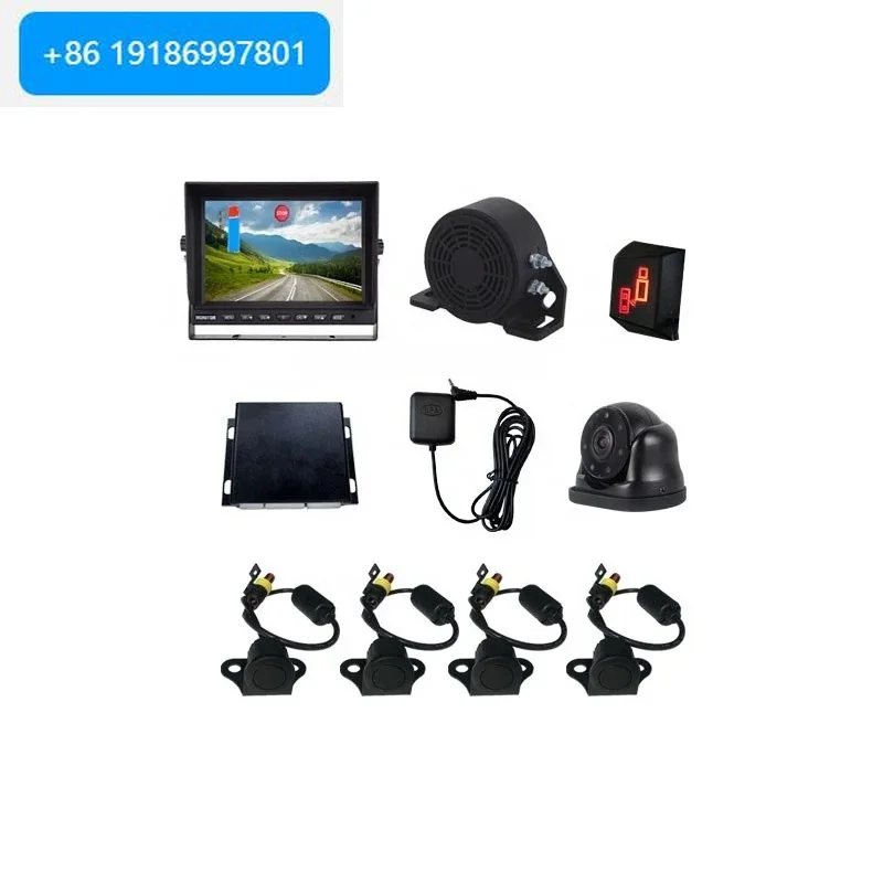 Proximity Warning and Alert System Side Sensors DVS System for Commercial Trucks