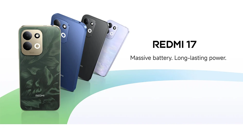 Global Version Redmi 17 4g Nfc Mobile Phones 6.9" Fhd Eye-Care Amoled Display Powerful Snapdragon 6S 4g Gen 2 Cellphone 7700Mah Battery