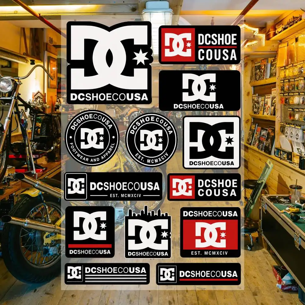 D-C-ShOE-C-OUSa Waterproof Vinyl Stickers for Car Motorcycle Bike Skateboard Laptop Bottle Phone 3
