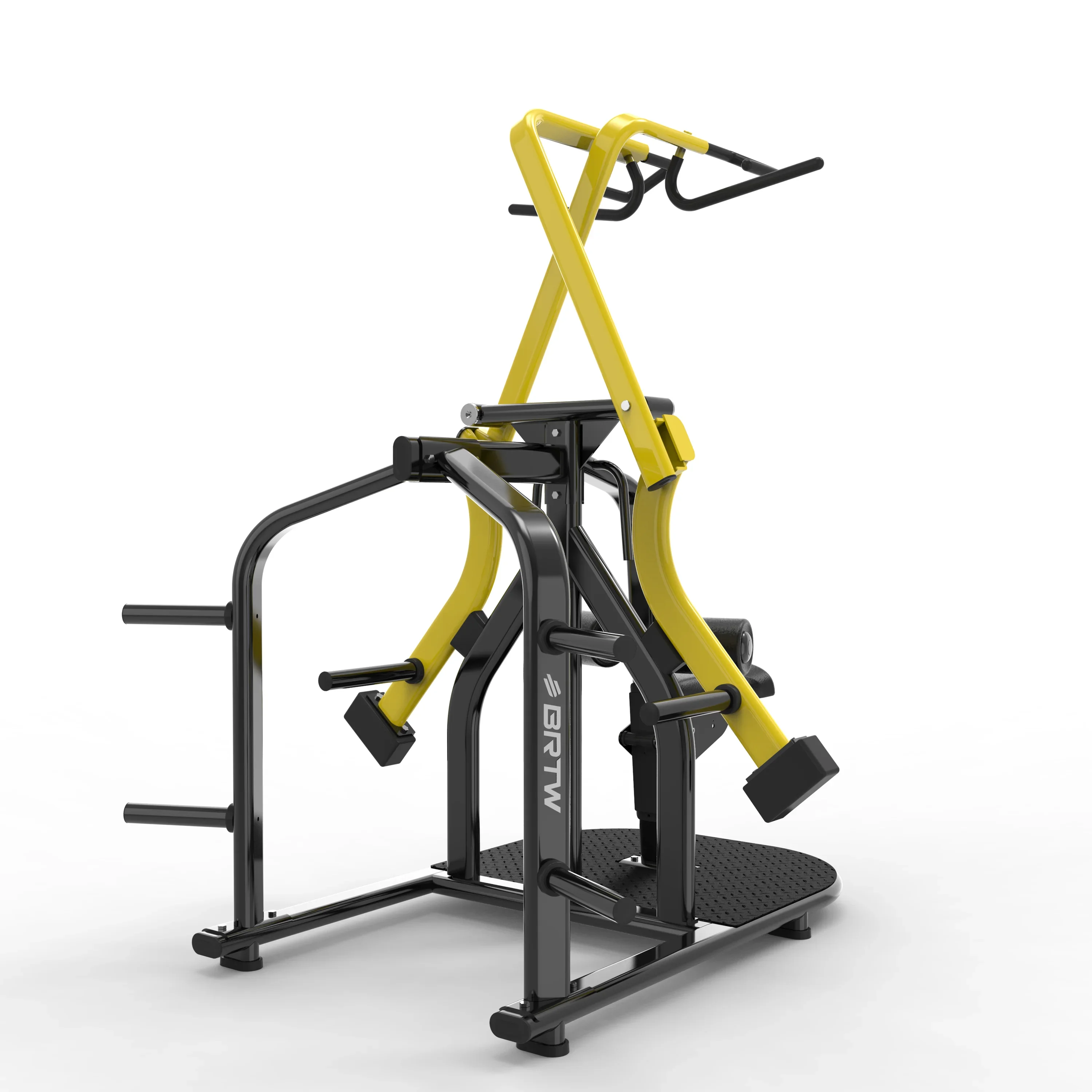 Professional Commercial Gym Equipment Fitness Product Stand Lat Pulldown Machine Plate Loaded Machine