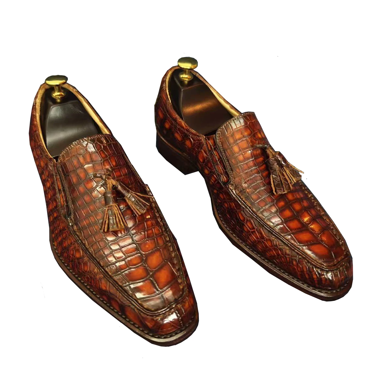 

Новые мужские туфли Yinshang: классические, под крокодиловую кожу, для свадьбы, офиса, делового стиля