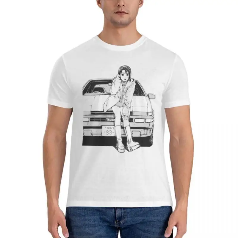 Initial D Natsuki Drift Touge Anime Eurobeat Classic T-Shirt custom t shirts design your own tops anime