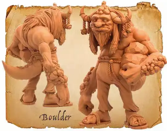 model kit resin kit  MoonStone  Boulder the Troll