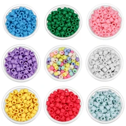 50/100/200Pcs 8.3mm Candy Color Big Hole Acrylic Beads Loose Spacer Beads for DIY Bracelet Necklaces Jewelry Making Supplies