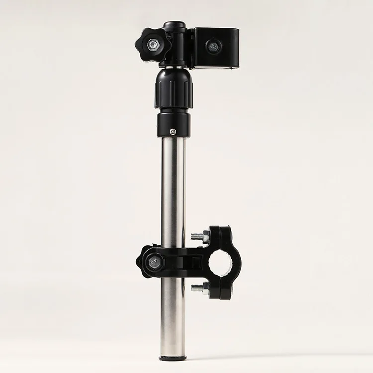 

Baby Stroller Umbrella Connector Holder Adjustable 360° Outdoor Retractable Support Bar Holder Mount Frame Handle