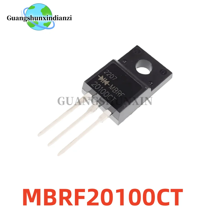 10PCS 100% New Imported MBRF10100CT MBRF10200CT MBRF10150CT MBRF20100CT MBRF20150CT MBRF20200CT MBRF30100CT MBRF2060CT TO-220F
