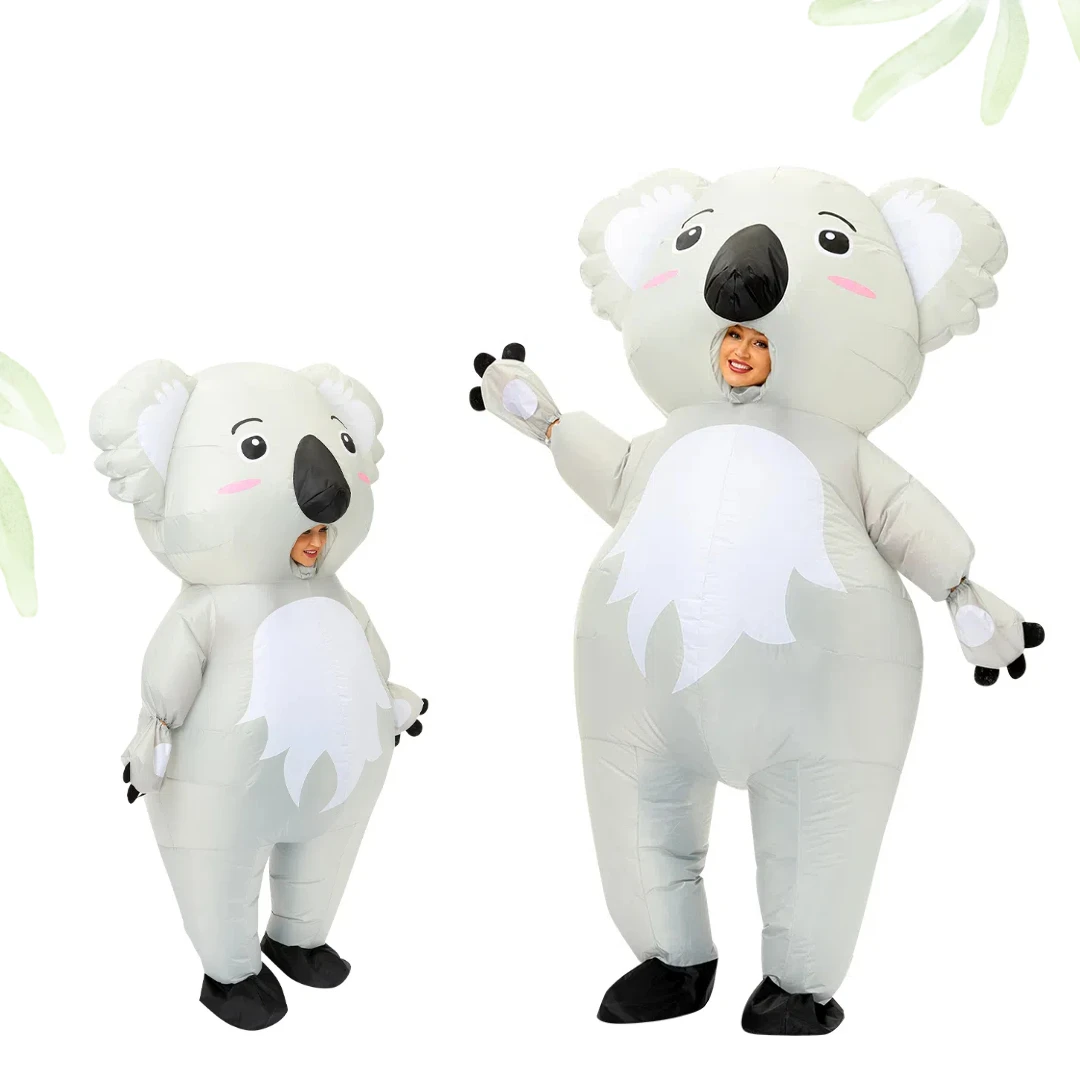

Inflatable suit Koala inflatable suit for adults 150cm-90cm, Halloween themed party, birthday holiday, beach funny jumpsuit