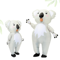 Inflatable suit Koala inflatable suit for adults 150cm-90cm, Halloween themed party, birthday holiday, beach funny jumpsuit
