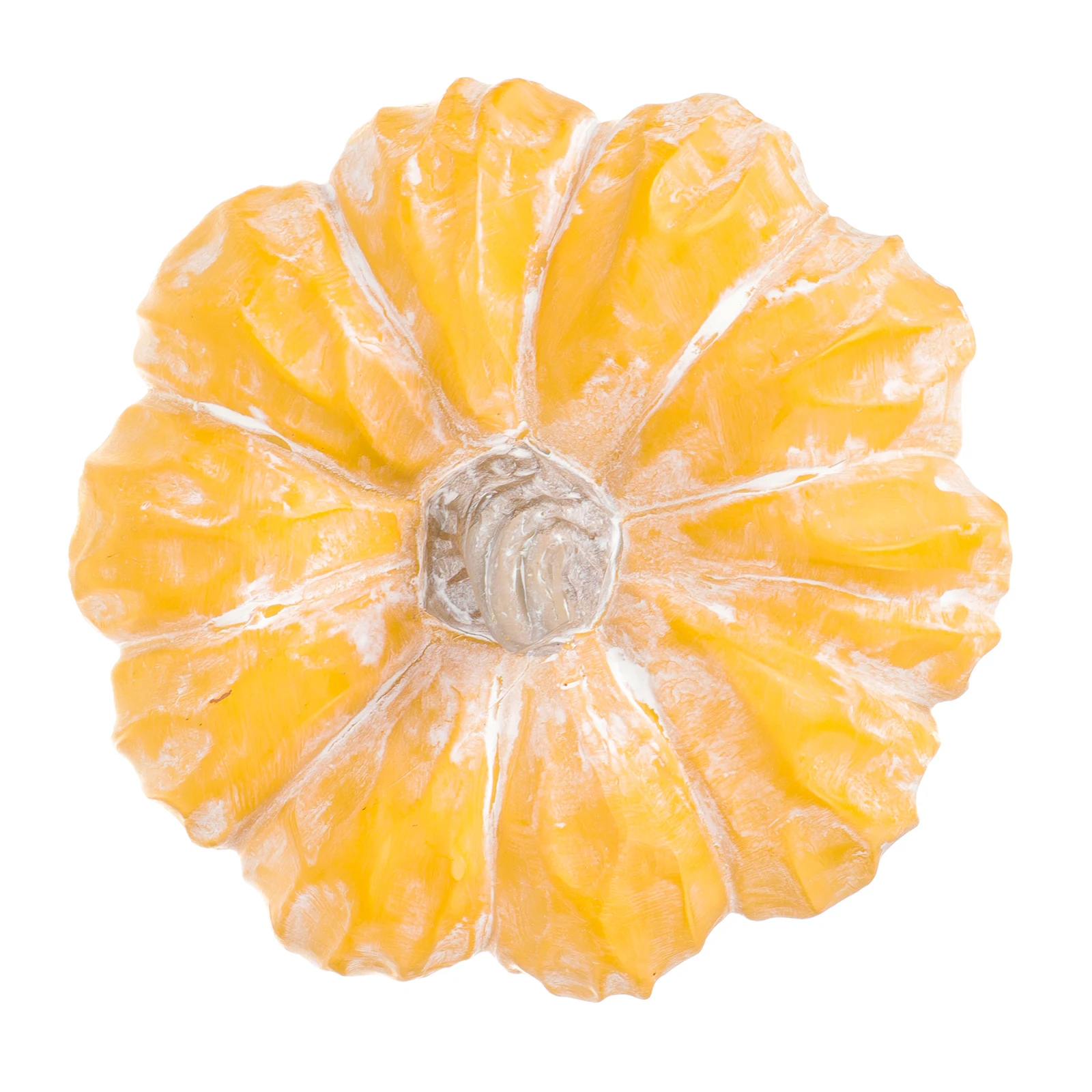 

Ceramic Pumpkin Decoration Halloween Adornment Yellow nament Unique Shape Fall Thanksgiving Decorative Prop Lifelike Simulation
