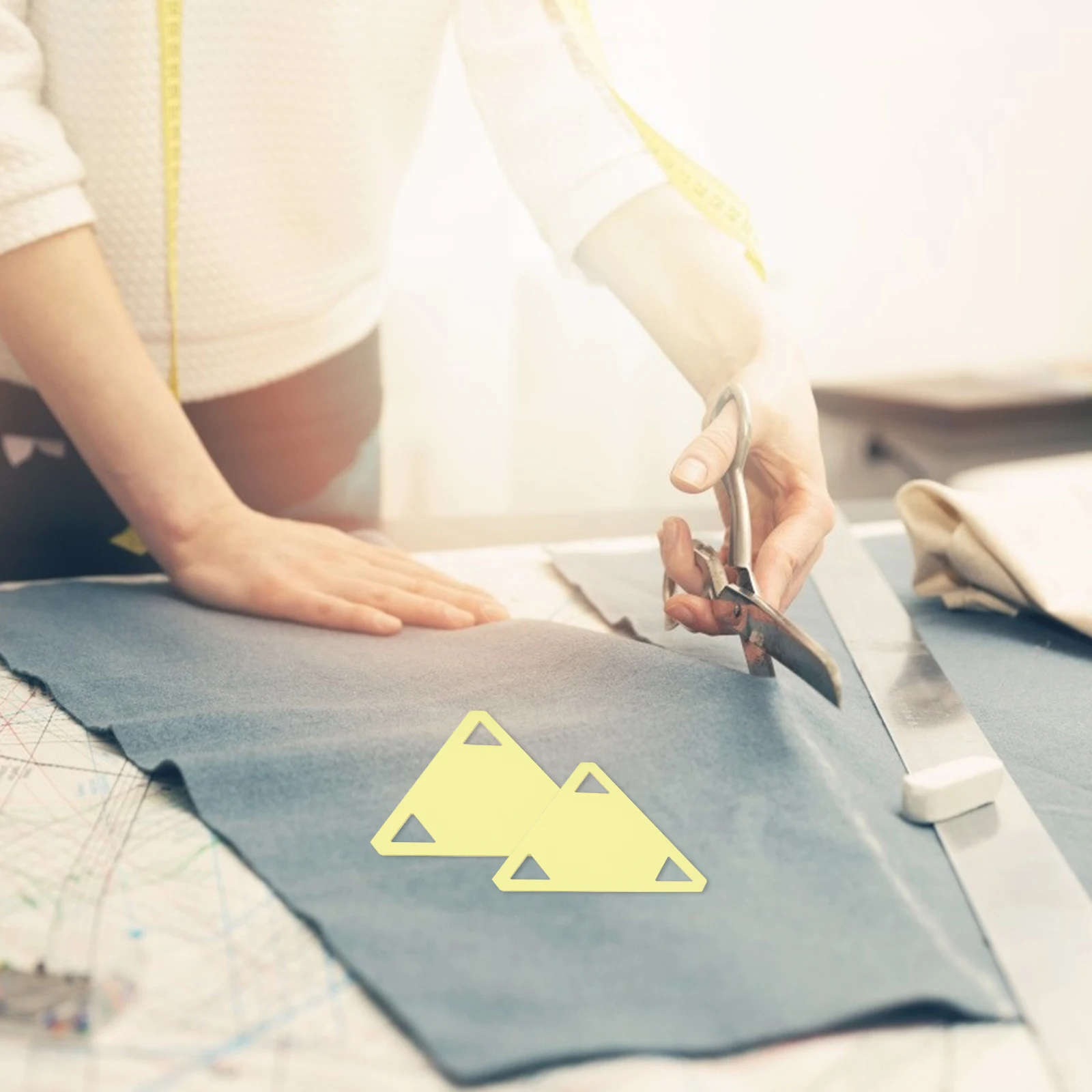 

5pcs Quilting Sewing Embroidery Templates Different Sizes Frame For Diy Craft Beginners Professionals No Edges Skin Safe Stencil