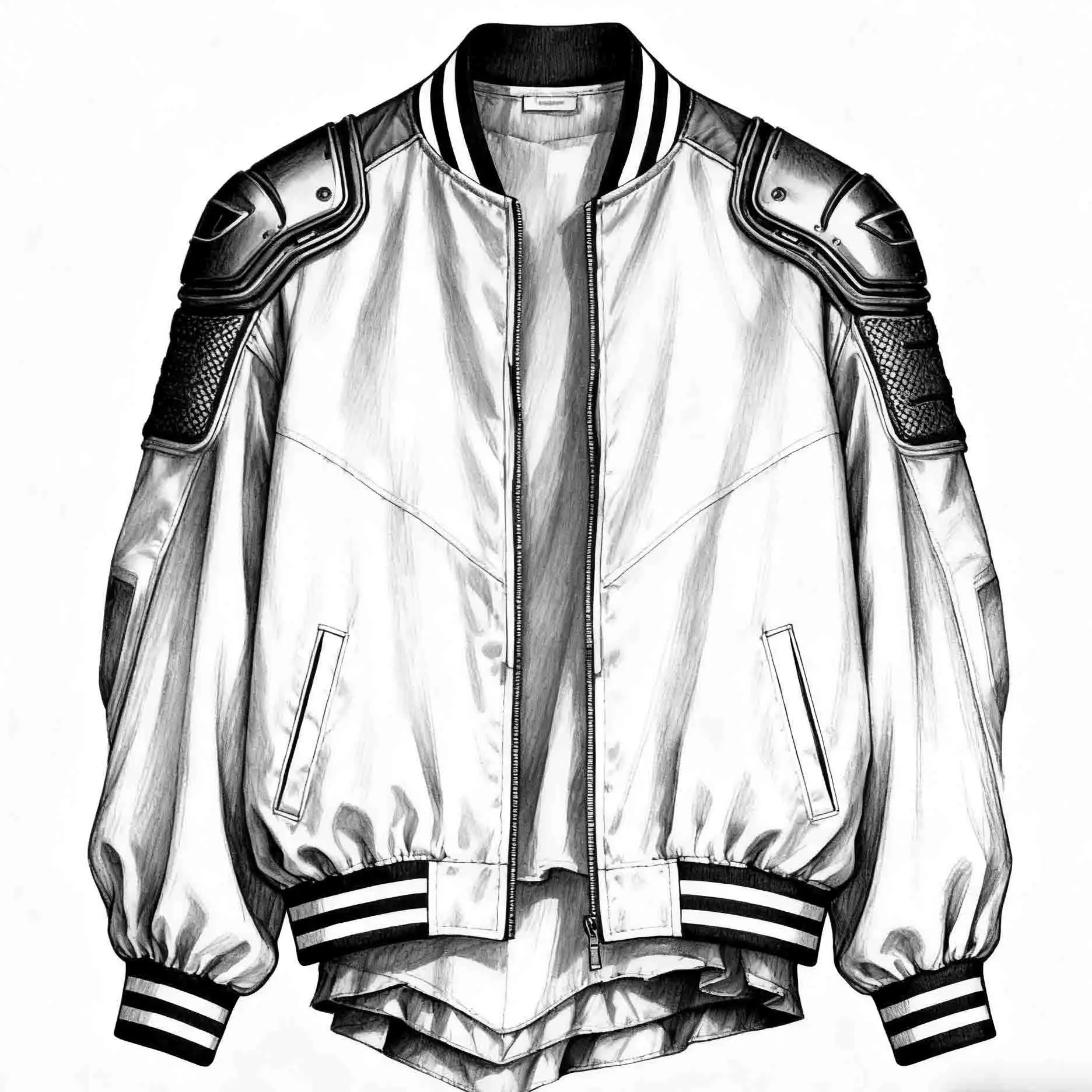 

Motorcycle Logo Printed Riding Suit, Retro Washed PU Leather Jacket, Men's MV Agusta Motorcycle Solid Color Jacket, Team Uniform