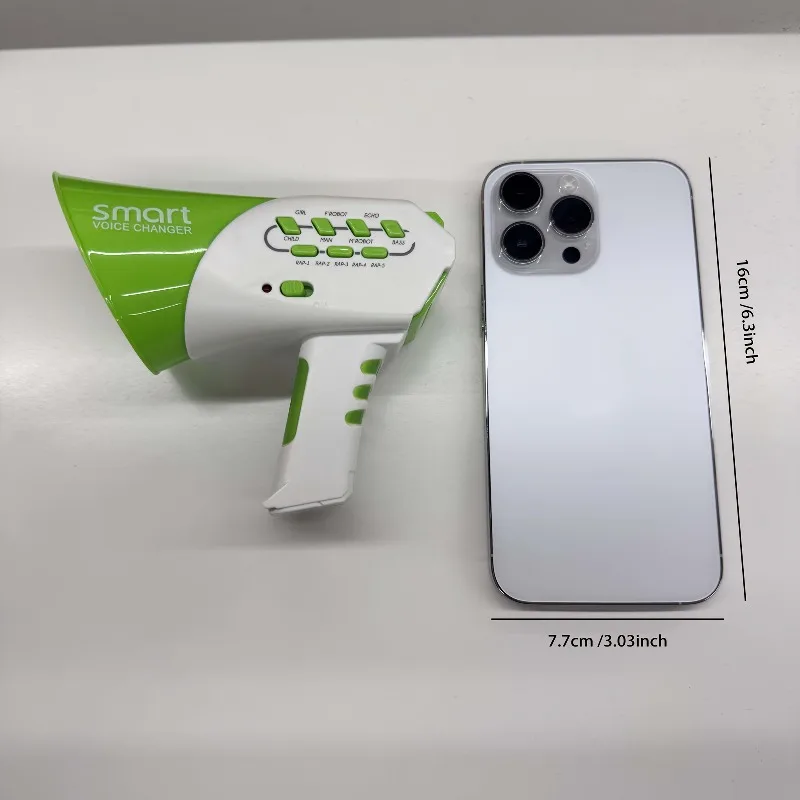 スマート音声変更スピーカー いたずらおもちゃ 子供用 音声チェンジャー ラウドスピーカー 電動メガホン ロールプレイ いたずら小道具 面白いおもちゃ