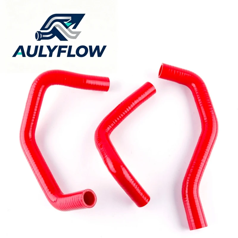For Kawasaki Ninja ZX6R ZX636C 2003 2004 Silicone Radiator Coolant Hoses Kit Performance Upgrade Cooling Hose Set view 5