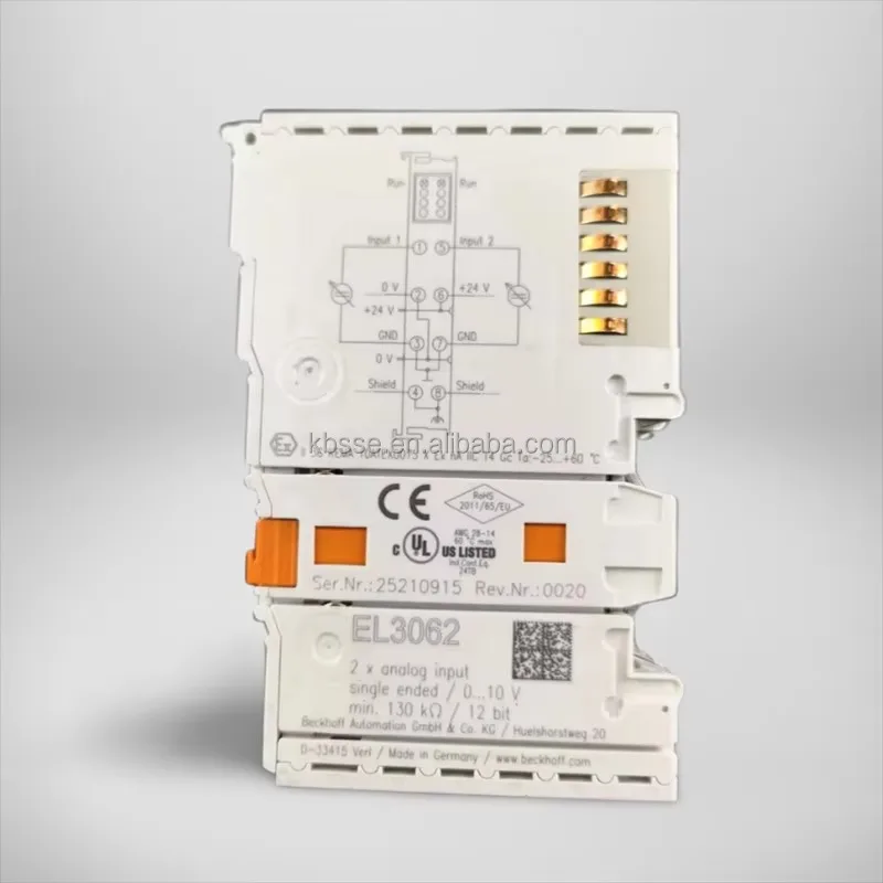 In Stock EtherCAT Beckhoff PLC Programming Controller EL3062