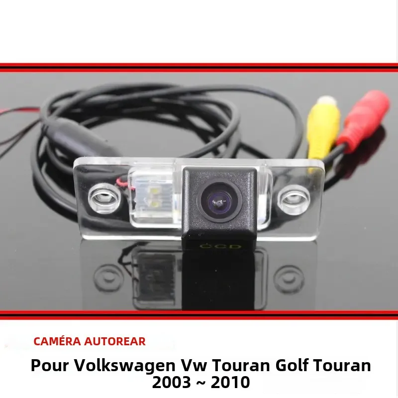 Pour Volkswagen Touran Golf 2003-2010 HD CCD Vision nocturne caméra de recul voiture caméra de recul de stationnement