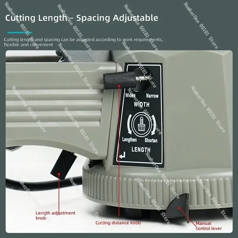 Z-CUT2 Automatic Tape Cutting Machine White Light Packing Tape Dispenser Adhesive Paper Cutter Square Roll Holder Desktop