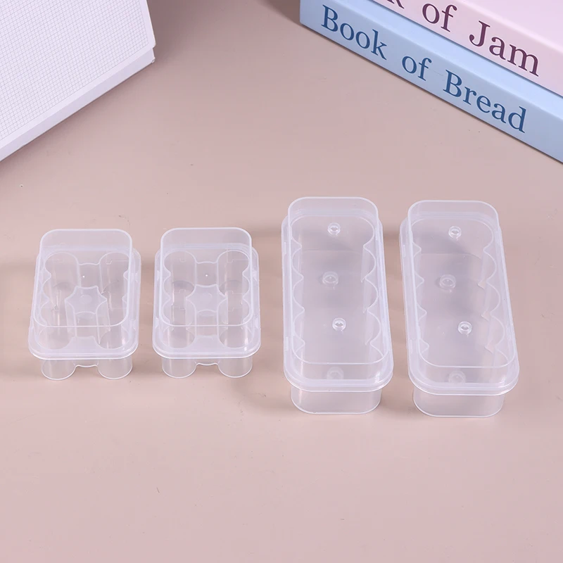 

10Pcs 3ML/5ML 10-Slot Plastic Vial Storage Case Clear Stackable Freezer Microtube Box Diabetic Supplies