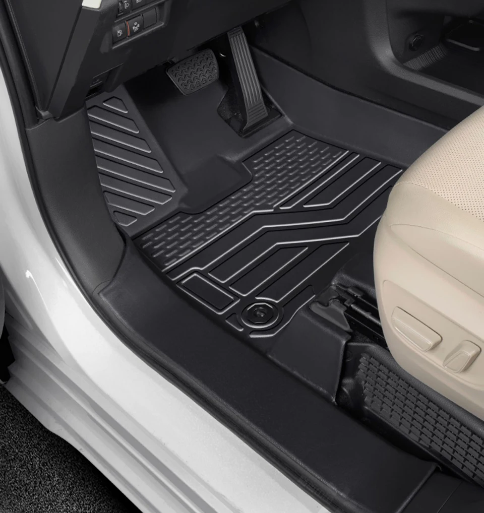 TPE-Autofußmatten-Set für Toyota Sienna 2022, wasserdicht, Dropshipping, Innenraumzubehör, 100 % passgenau, Lederteppich. – Detail 1