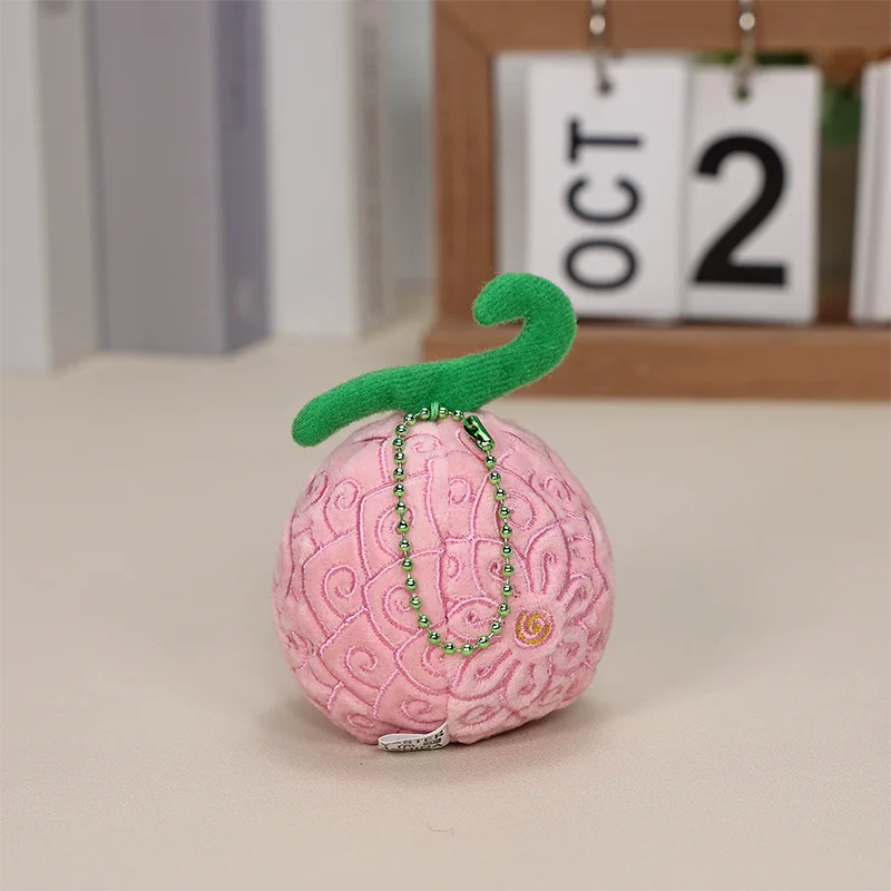 

ONE PIECE（ワンピース） Flower Fruit 3.6 inches Plush Toy Pendant , Cartoon Game Nico Robin Flower-Flower フルール Bag Key Chain Ring Doll