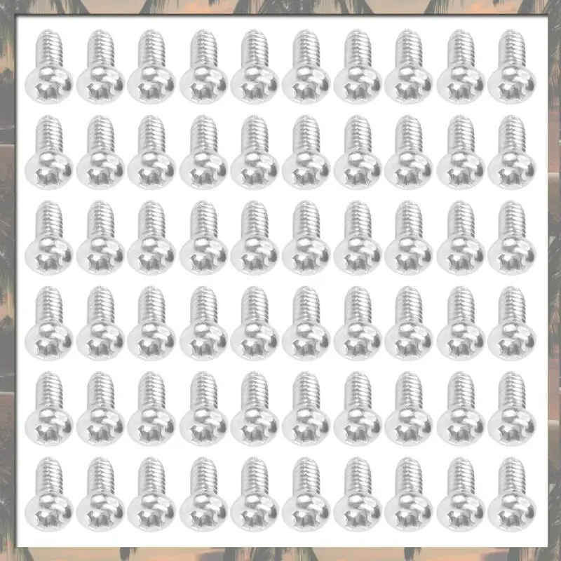 A70U Nieuwe 60 Stuks M2 X 4Mm 304 Rvs Phillips Ronde Kop Schroeven Bolt