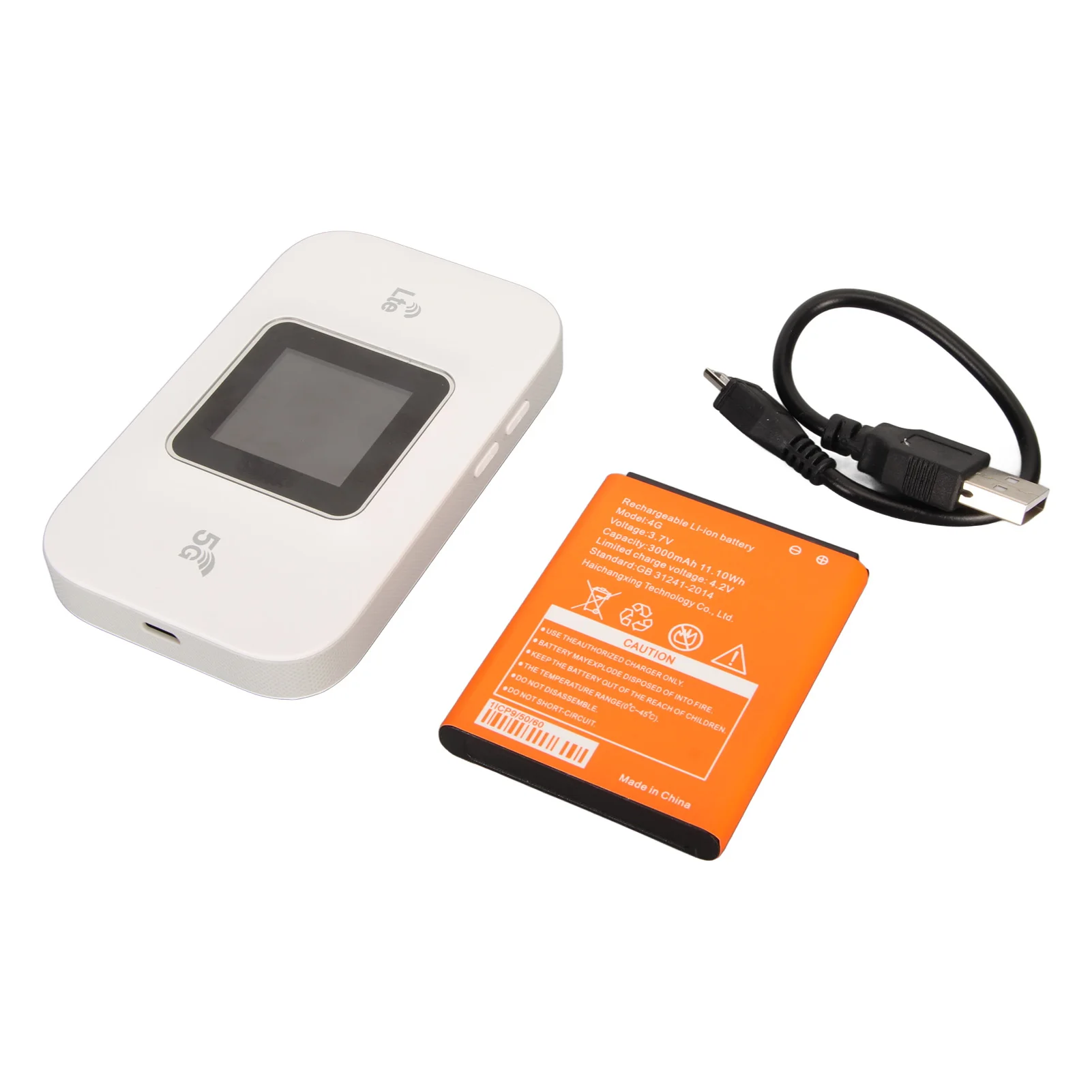 Portable WiFi Router Support 10 Devices Connection Long Battery Life 4G Mobile WiFi Hotspot Stable Compact for Cell Phone