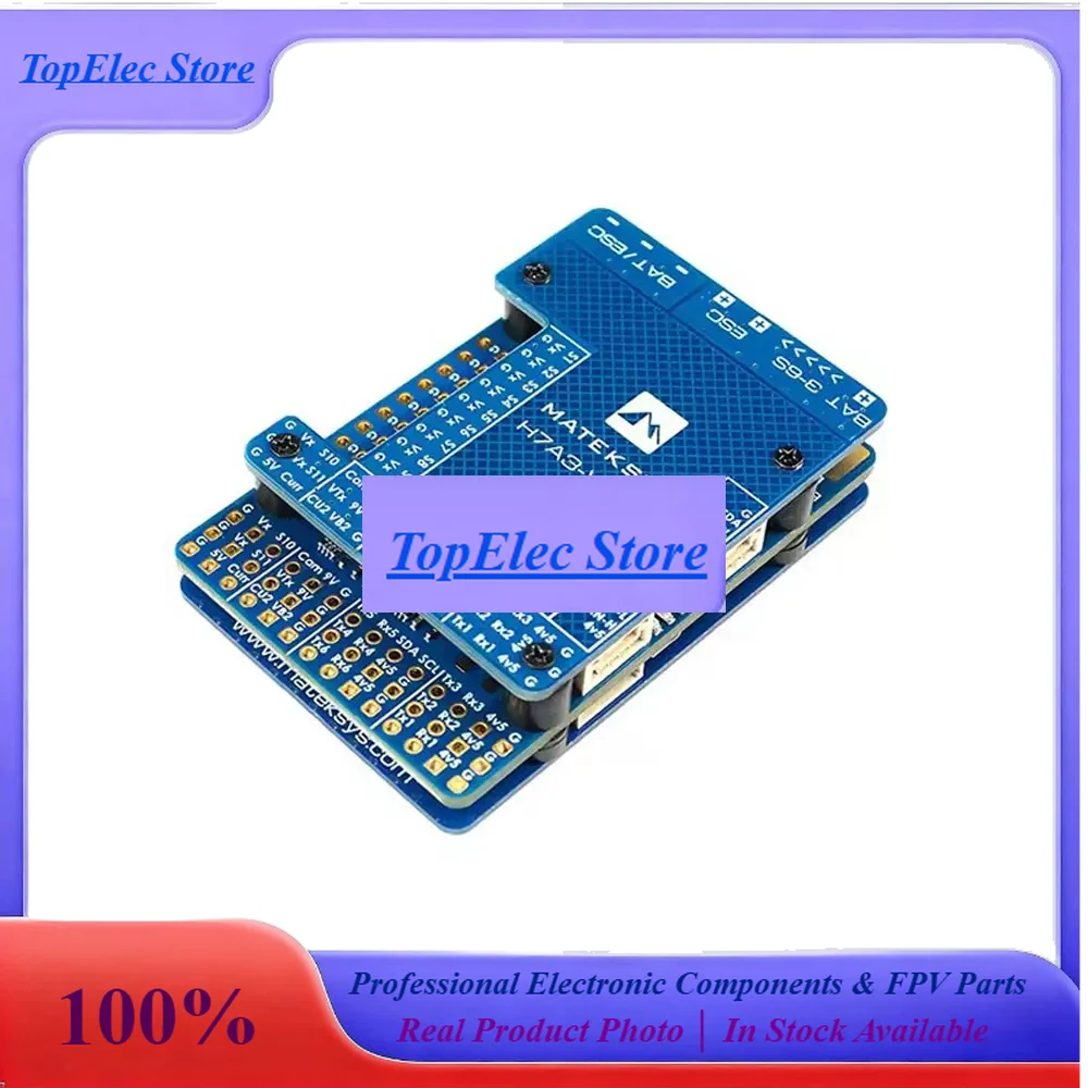 TopEsMATEK H7A3-WING Flight Controller, 3-8S F7 FC With OSD & MicroSD, For RC FPV Drone Airplane Fixed-Wing Multirotor Accessori
