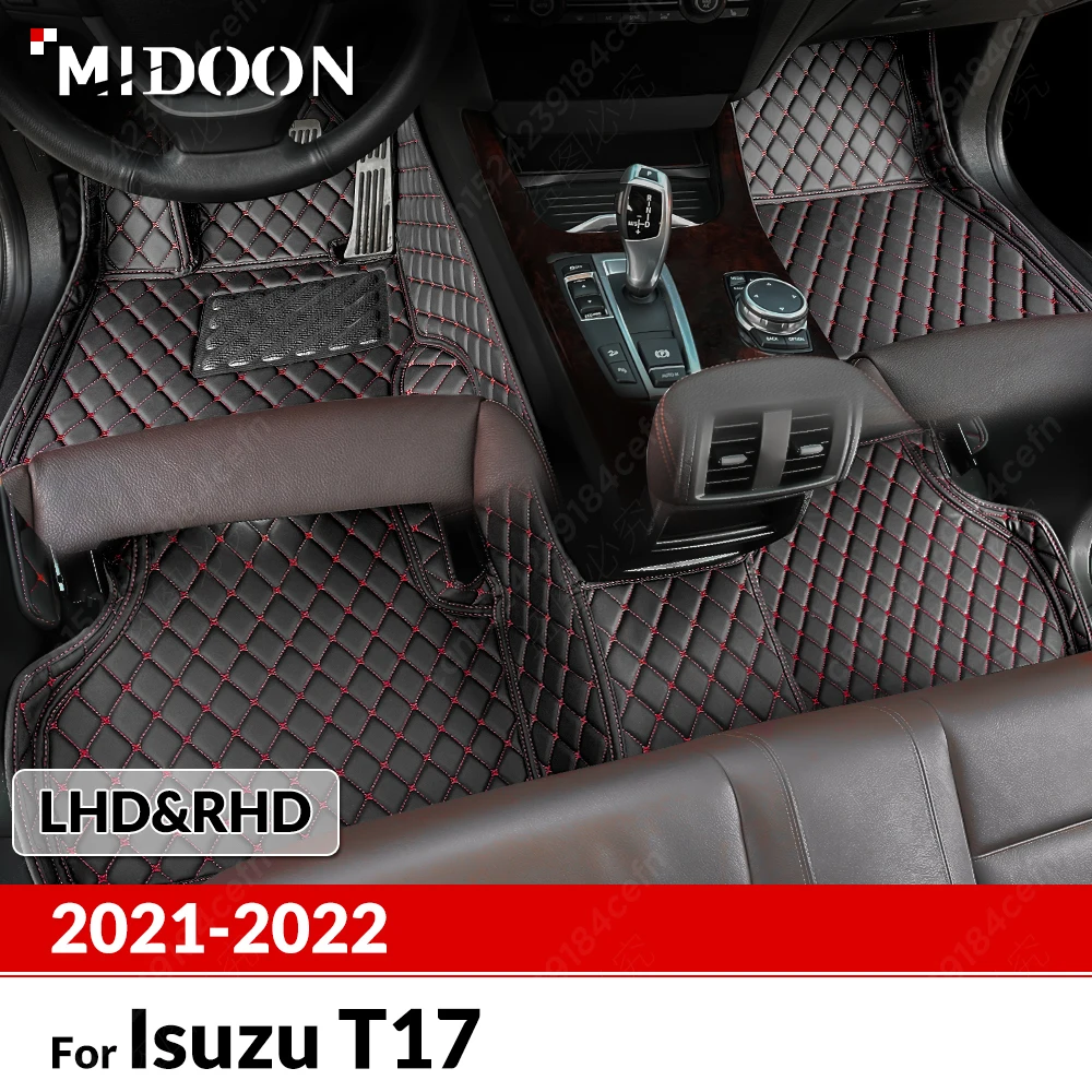 

Автомобильные коврики на заказ для Isuzu T17 2021 2022, автомобильный ковер, детали интерьера, аксессуары, детали защитных накладок