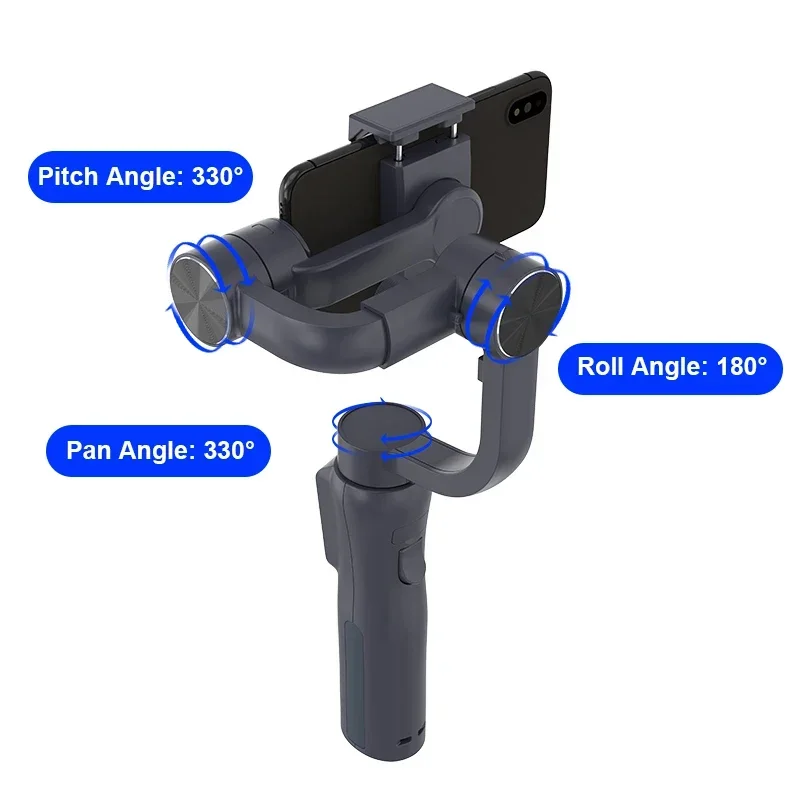 New Product Smooth S5B Ai Smart Adjustable Motion Tracking Phone Camera Mount Selfie Stick Tripod