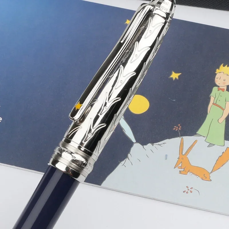 Special Edition Petit Prince Rollerball Pen Business Blue MB 163 Ballpoint Fountain Writing Office Supplies with Serial Number