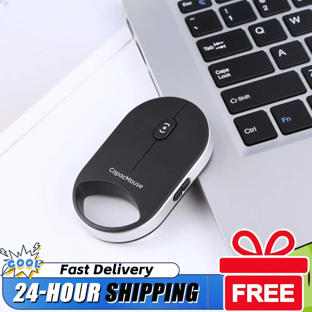 

Компьютерные мыши, перезаряжаемые мини-мыши с емкостным сенсором, беспроводные мыши с USB-приемником, 4 регулируемых уровня DPI для ПК, ноутбуков и настольных компьютеров